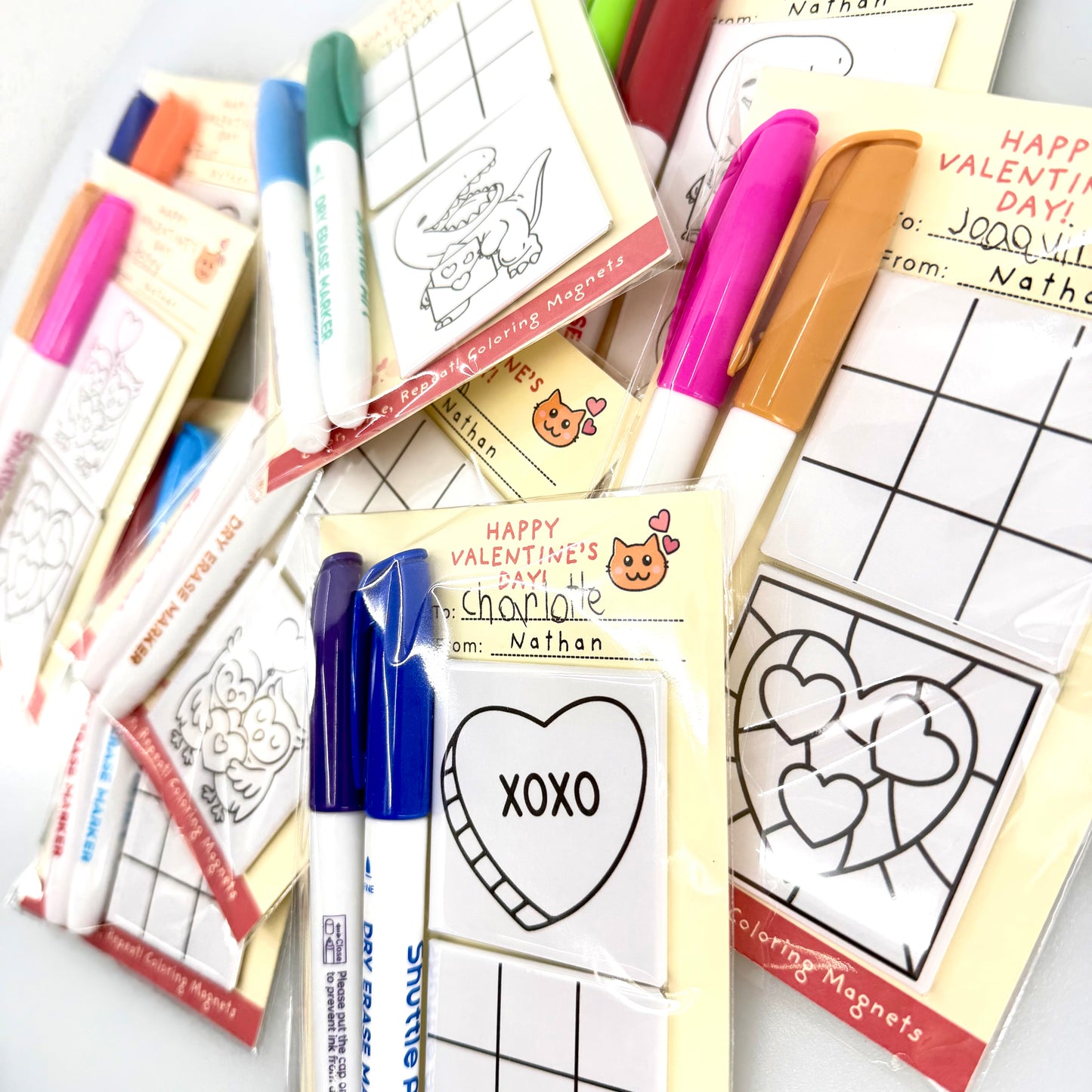 Color, Wipe, Repeat Coloring Magnet Kit