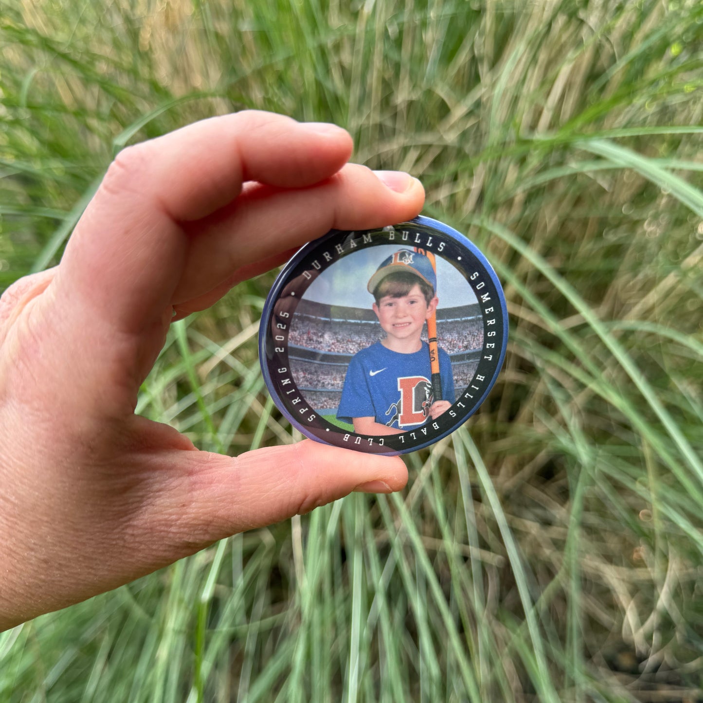 2.5" Round Custom Photo Magnet