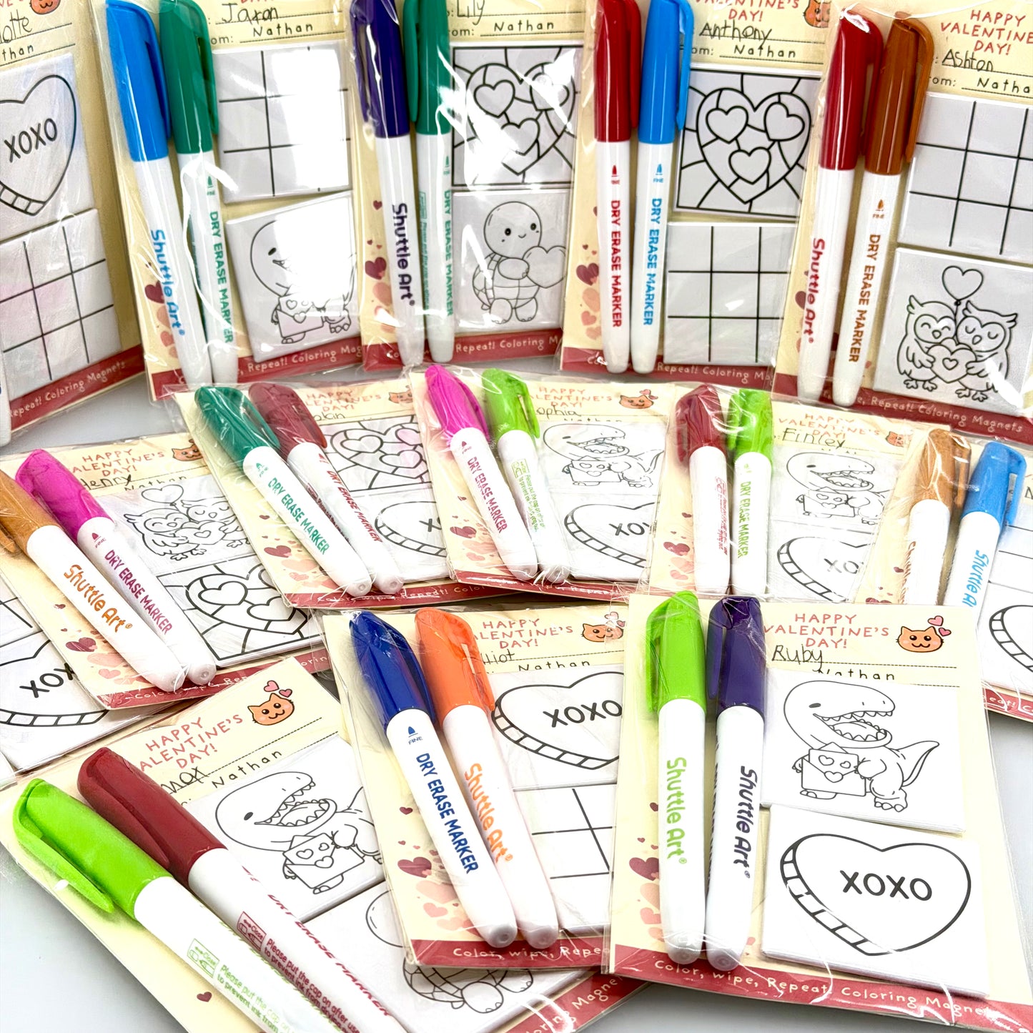 Color, Wipe, Repeat Coloring Magnet Kit