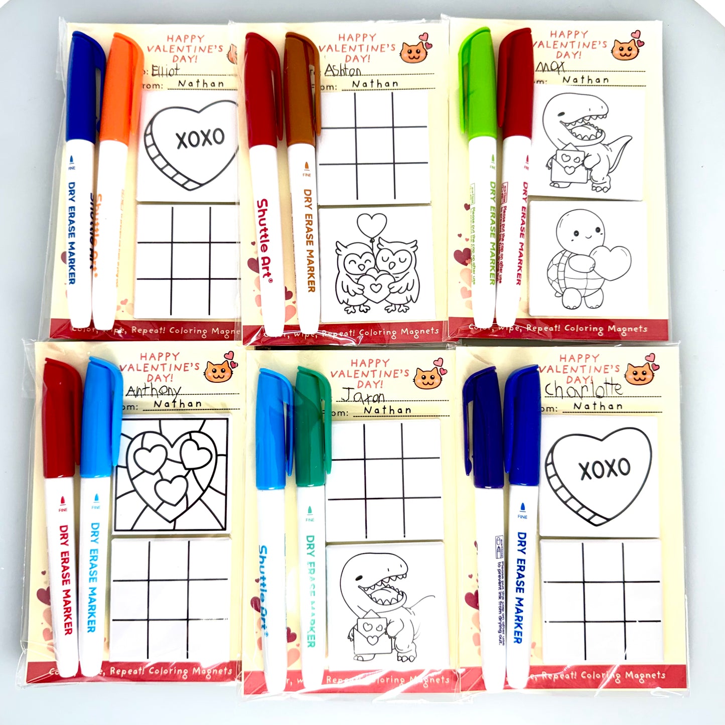 Color, Wipe, Repeat Coloring Magnet Kit