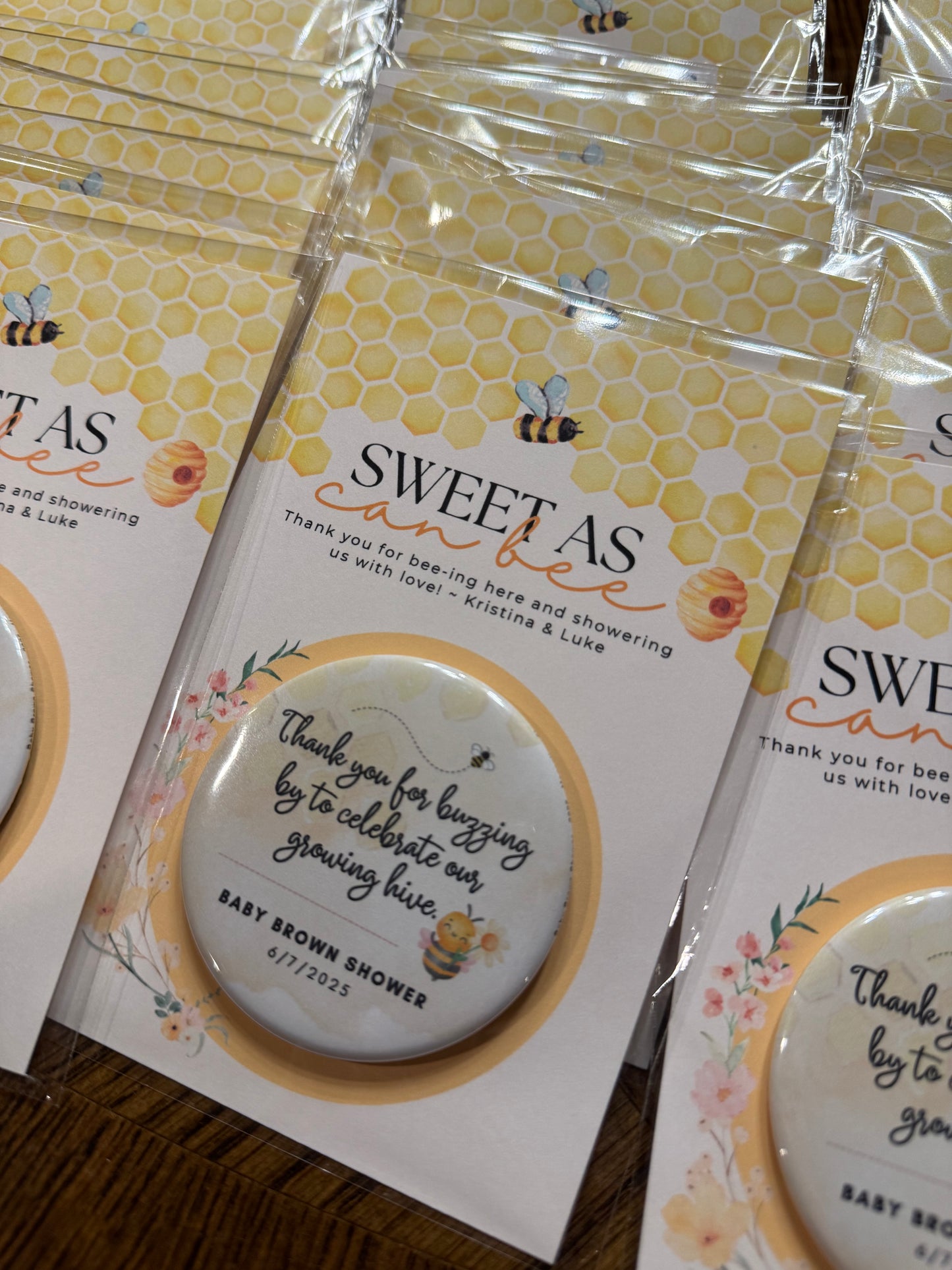 Custom Magnet Party Favors – Personalized Photo or Designed Keepsake (Baby Shower, Retirement & More)