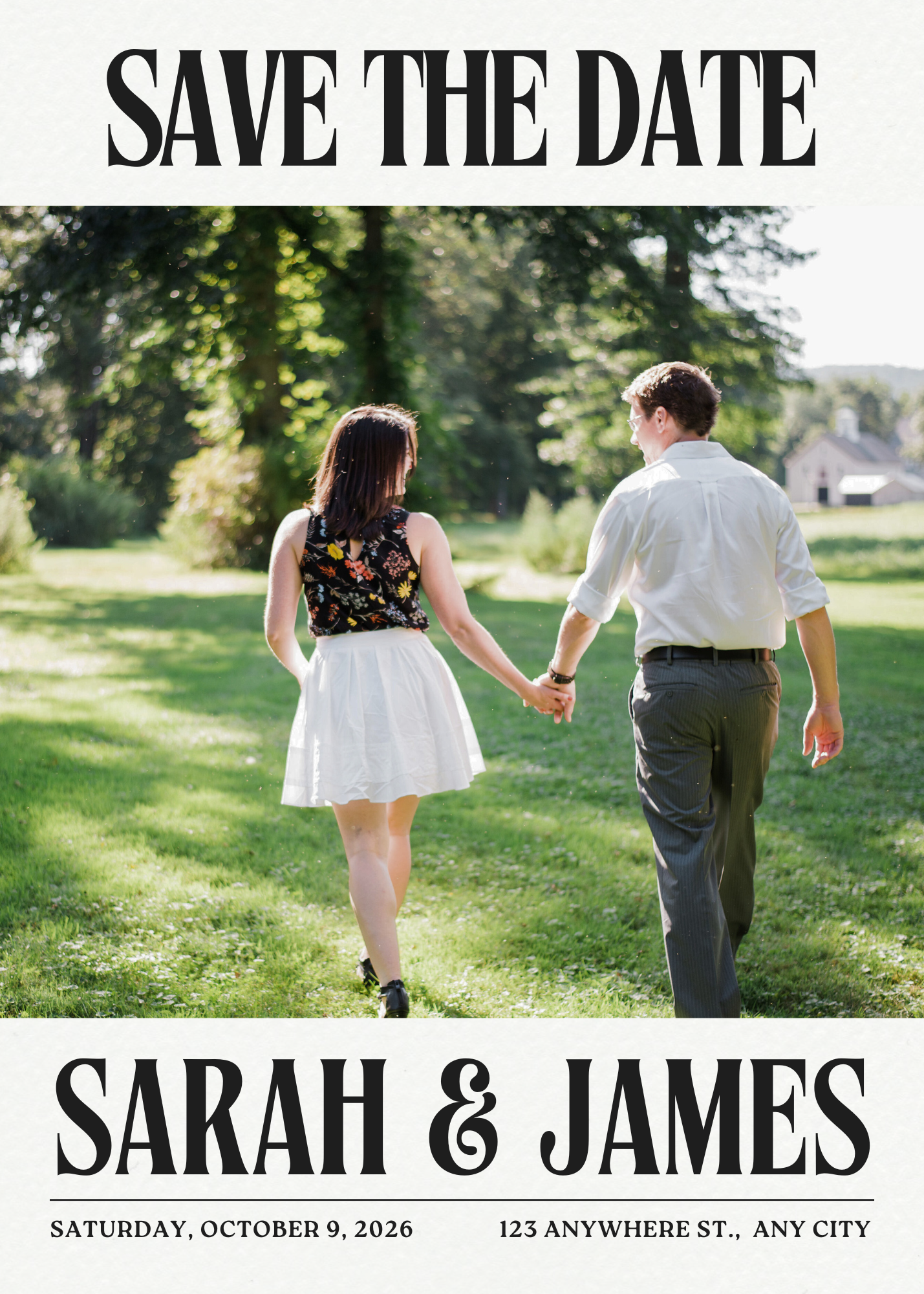 Custom Save the Date Magnets