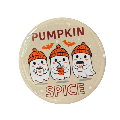 Pumpkin Spice Cute Ghosts Magnet