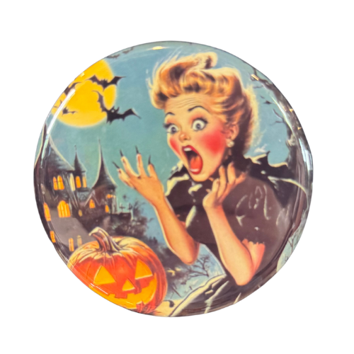 Screaming Vintage Ladies Magnet Mary